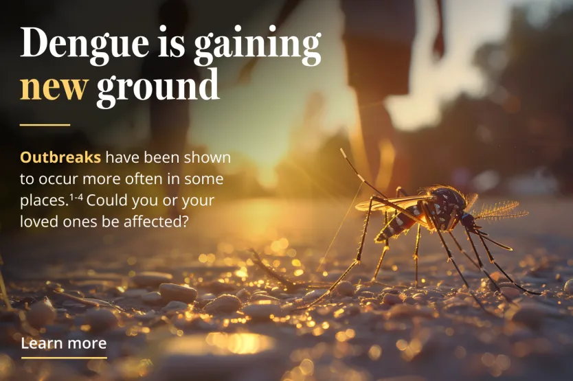 Dengue is gaining new ground