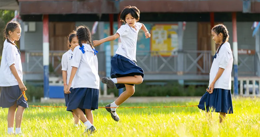 Dengue fever can spread through schools. Children can experience dengue symptoms